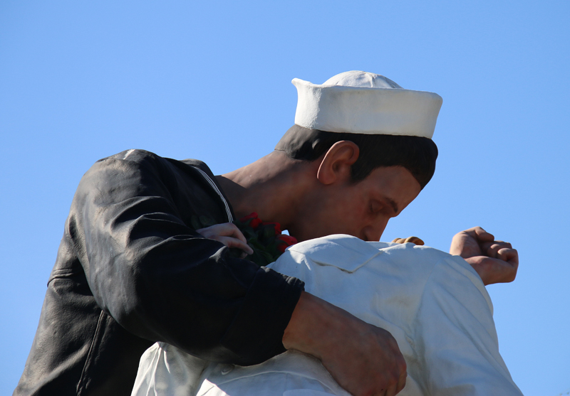 Kissing Sailor